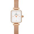 Часы Daniel Wellington Quadro Mini Lumine Bezel Rose Gold DW00100731